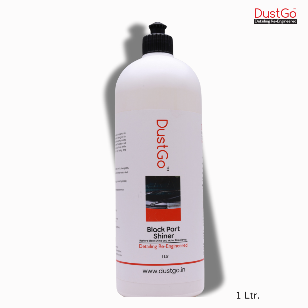 DG Black Part Shiner Long-Lasting UV Protection for Plastic & Rubber