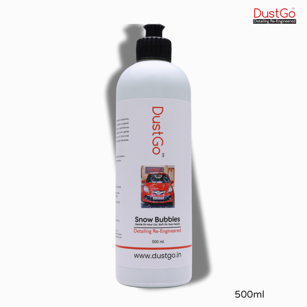 DG Snow Bubbles Enhance your car wash routine with DustGo Premium product