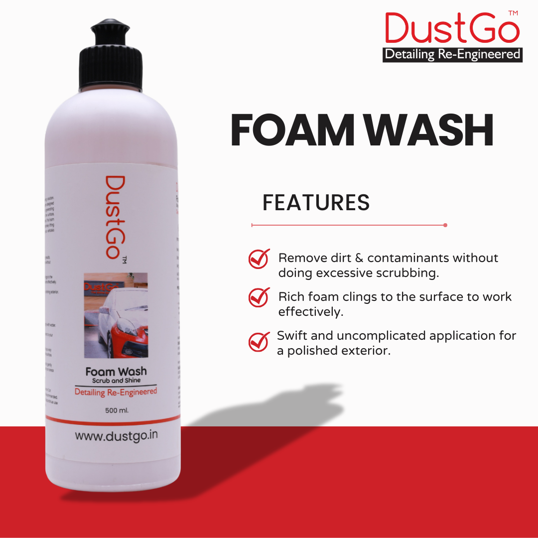 DG Foam Wash The best premium car care solution for deep cleaning and shine