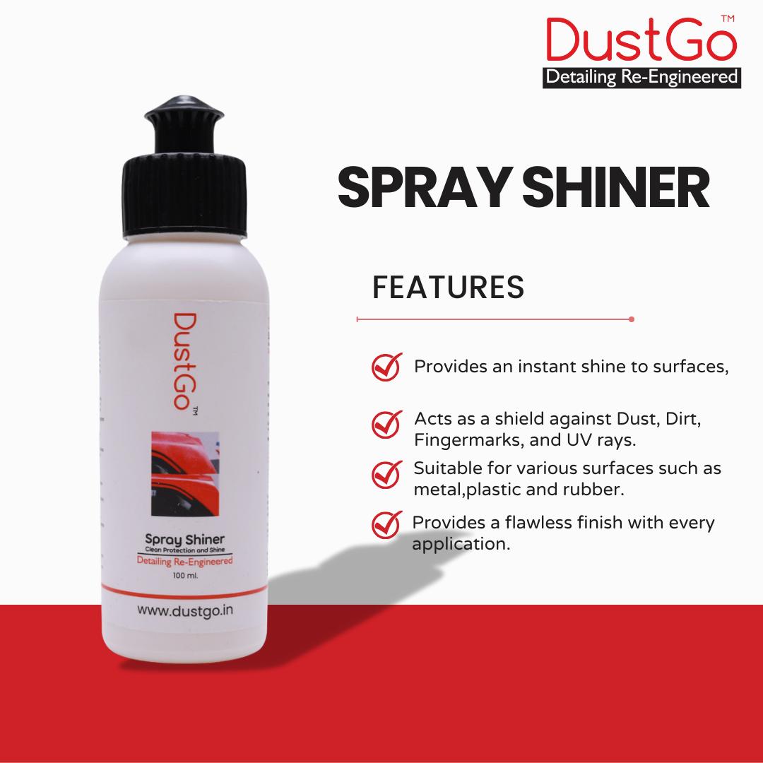 DG Spray Shiner All-in-One, Dazzling shine and durable protection for your vehicle